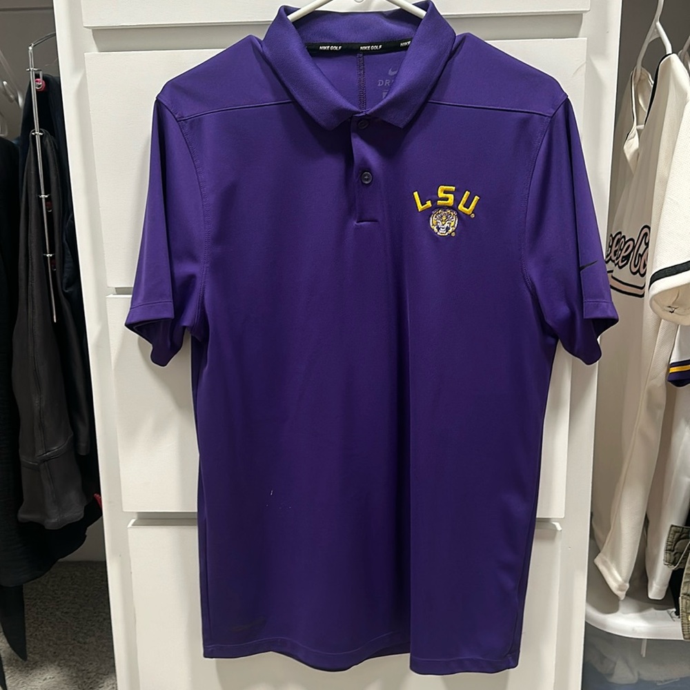 Nike dri-fit LSU polo